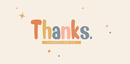 Laribson Thrend Font Poster 10