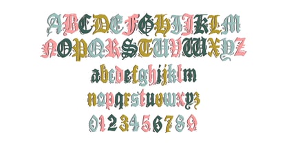 Charm And Chivalry Font Poster 9