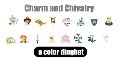Charm And Chivalry Font Poster 1