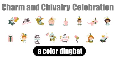 Charm And Chivalry Font Poster 2