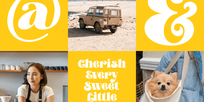 Aprohite Font Poster 7