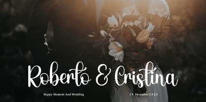 Bitney Script Font Poster 2