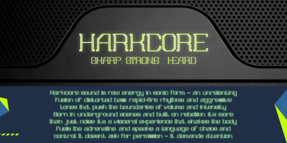 Astro Techno Font Poster 3