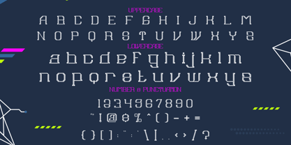 Astro Techno Font Poster 5