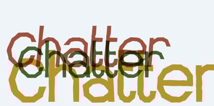 Chatterton Font Poster 6