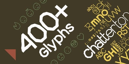 Chatterton Font Poster 4