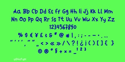 Lazybum Font Poster 5