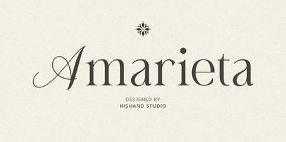 Amarieta Font Poster 1