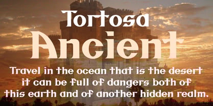 Tortosa Font Poster 1