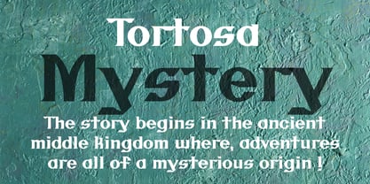 Tortosa Font Poster 2