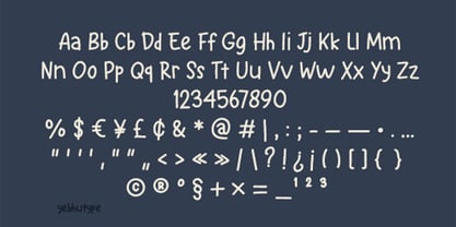 Best Notes Font Poster 5