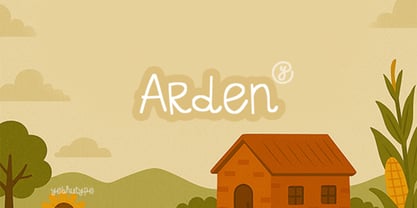 Arden Font Poster 1