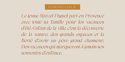 Egmond Font Poster 5