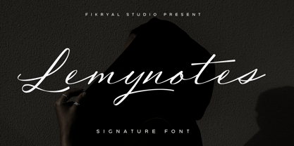Lemynotes Font Poster 1