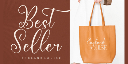 Qerginas Frenchstyle Font Poster 2