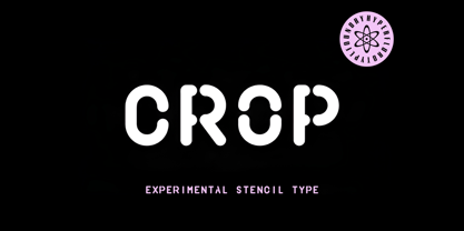 Crop Font Poster 1