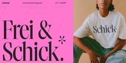 Animal Font Poster 13