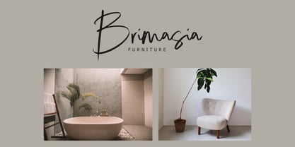 Bension Signature Font Poster 3