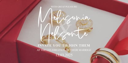 Bension Signature Font Poster 6