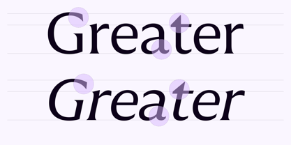 Leksikal Flare Font Poster 3