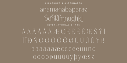 Lisandra Font Poster 8