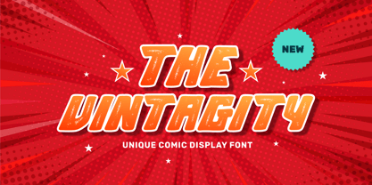 Vintagity Font Poster 1