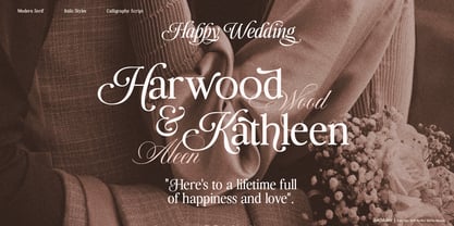 Perfect Mocha Mousse Font Poster 11