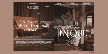 Perfect Mocha Mousse Font Poster 10