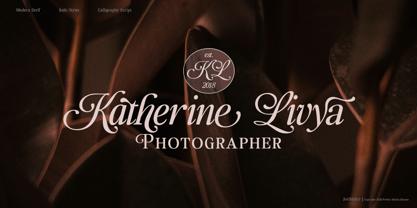 Perfect Mocha Mousse Font Poster 14