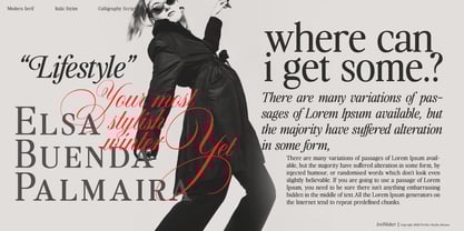 Perfect Mocha Mousse Font Poster 3