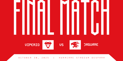 Crossland Font Poster 3