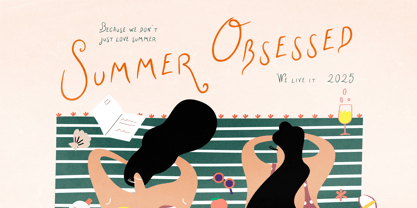 After Rainbows Font Poster 5