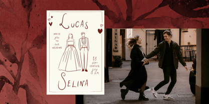 After Rainbows Font Poster 4