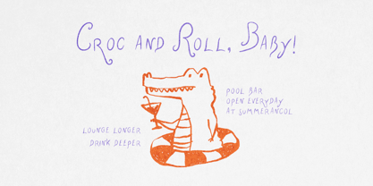 After Rainbows Font Poster 7