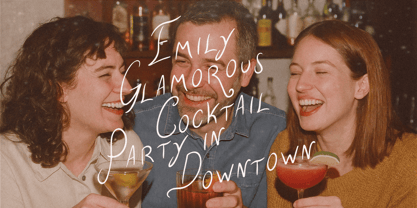 After Rainbows Font Poster 6