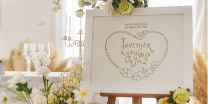 After Rainbows Font Poster 8