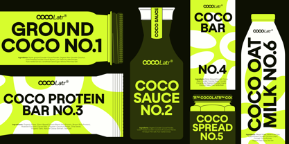 Gramatika Font Poster 7