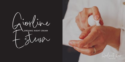 Cikade Signature Font Poster 5