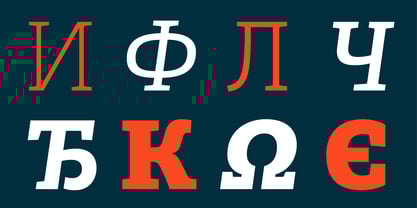 Adelle Cyrillic Font Poster 5