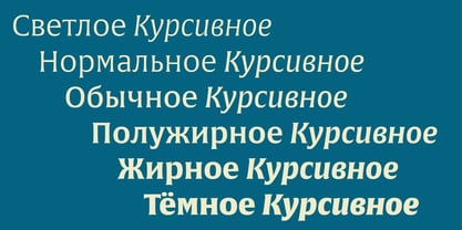 Alverata Cyrillic Font Poster 2
