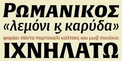 Alverata Greek Font Poster 5