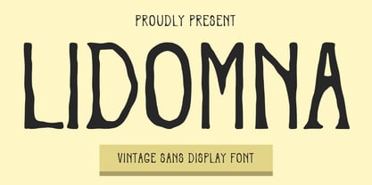 MC Lidomna Font Poster 1