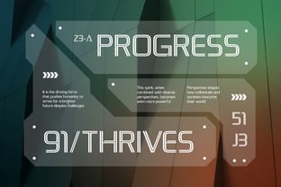 Thryon Font Poster 2
