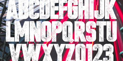 Headlined Font Poster 5