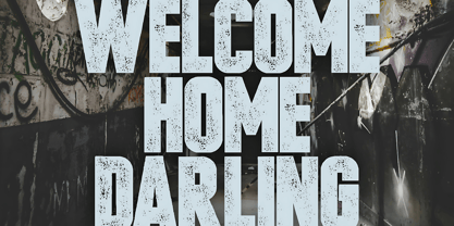 Headlined Font Poster 4