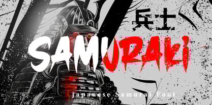 Samuraki Font Poster 1