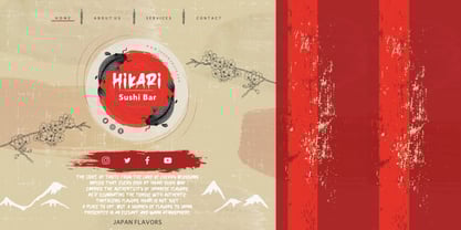 Samuraki Font Poster 7