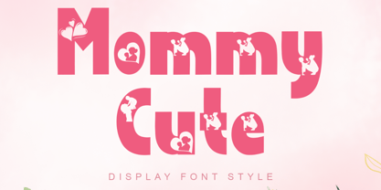 Mommy Cute Font Poster 1