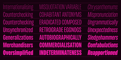 Maleo Font Poster 6