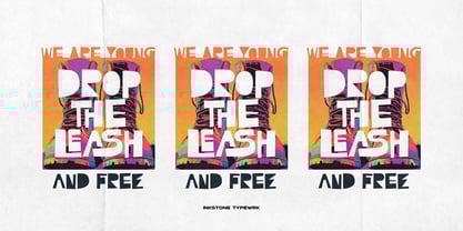 Monestar Font Poster 2